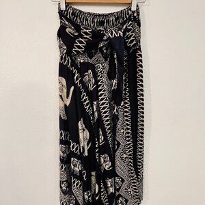 Bangkok Pants Flowy Boho Skirt